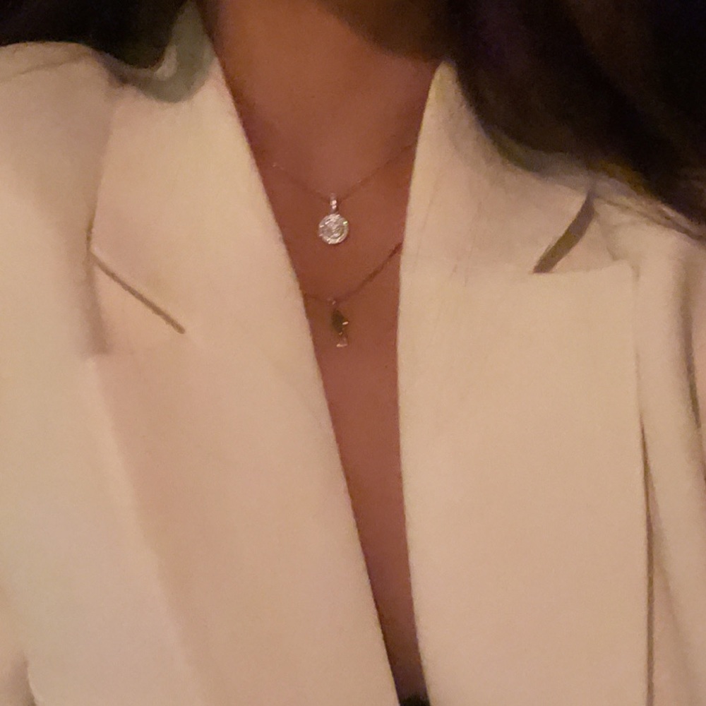 Effy 14K White Gold & Diamond Necklace
